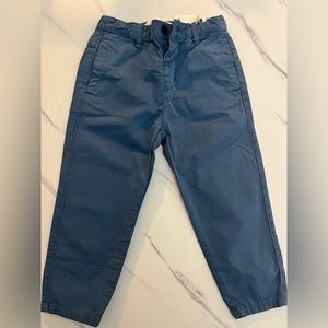 Blue kids casual pants by Zara